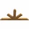 Ekena Millwork Saratoga Rough Sawn Timber Gable Bracket, Western Red Cedar, 48"W x 24"H x 2"D x 4"F, 12/12 Pitch GBW048X24X0204SAR00RWR - alternate 3